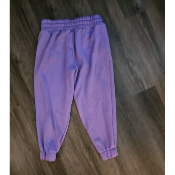 Love & Sport Womens Joggers Large Purple Sweatpants Lavender Tie Elastic Waist - Picture 5 of 7